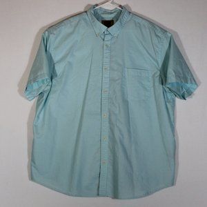 The Foundry Supply Co Comfort Stretch Blue Button down Shirt Size 2XL